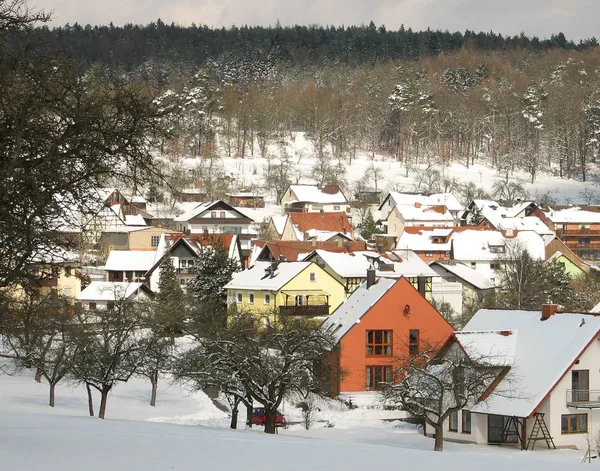 Igen Titt Vår Den Här Gången Med Mycket Snö Nlow — Stockfoto