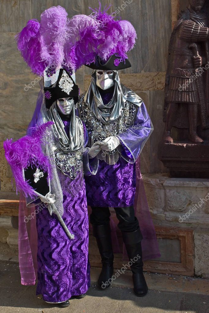 Maschere Carnevale Venezia — Foto Editoriale Stock © PantherMediaSeller  #332350880