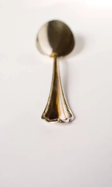Primo Piano Bicchiere Campane Oro Argento — Foto Stock