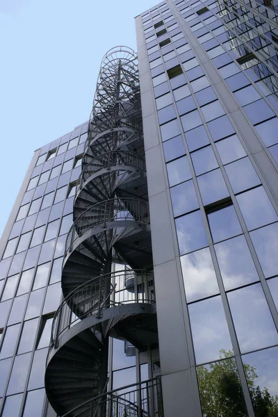 Administrativní Budova Frankfurtu Nad Mohanem — Stock fotografie