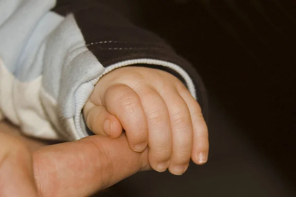 Close Portret Van Schattige Baby — Stockfoto