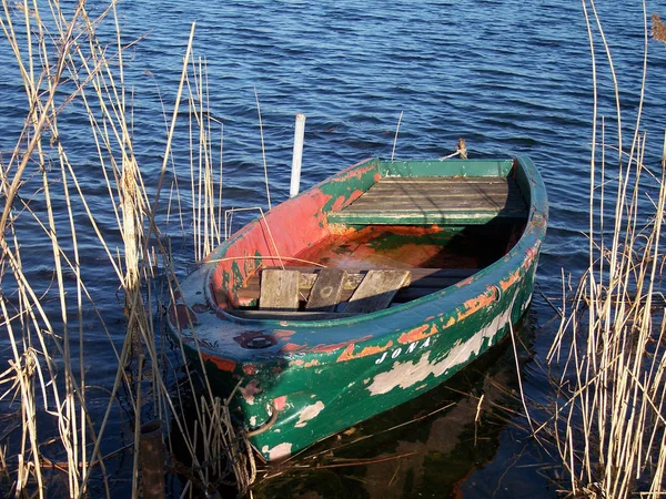 Scenic Uitzicht Zeilboot Details — Stockfoto