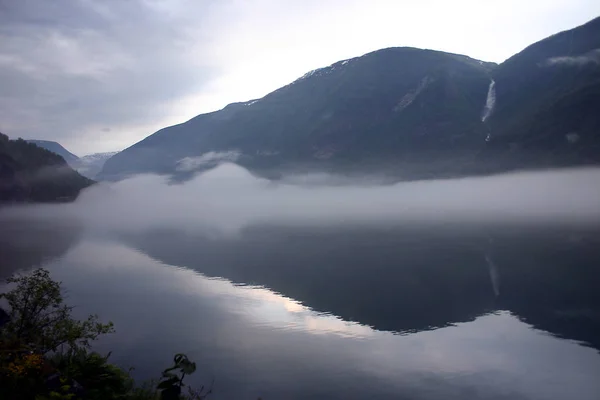 Norway Lusterfjorden — Foto Stock