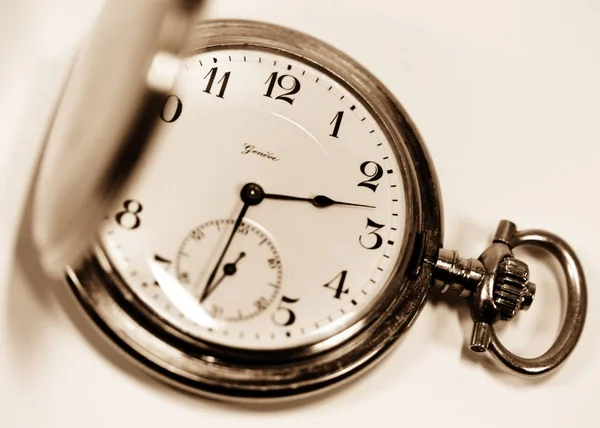 Закриття Годинника Концепція Часового Потоку — стокове фото