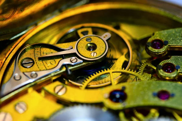 Vecchio Orologio Attrezzature Ingegneria — Foto Stock