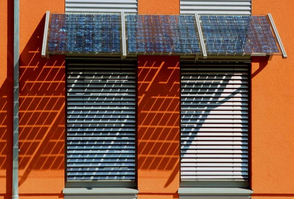 Paneles Solares Energía Alternativa —  Fotos de Stock