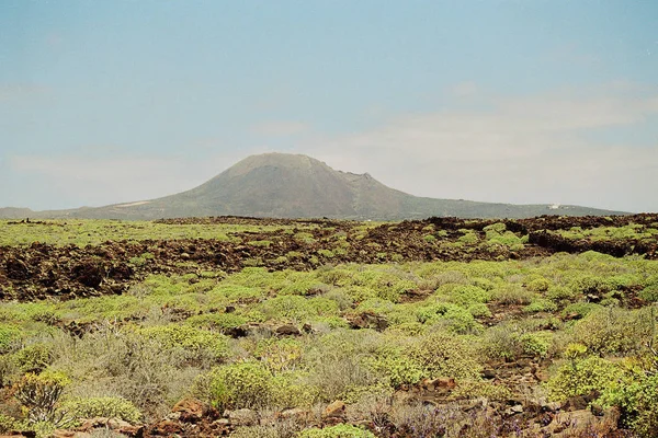 Vista Para Natureza Lanzarote — Fotografia de Stock