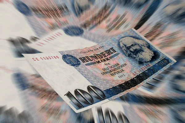 Zbliżenie Banknotów Ukierunkowanie Selektywne — Zdjęcie stockowe