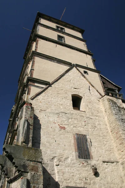 Tower Weserrenaisaance Castle Lemgo Brake Lipperland — Stock Photo, Image