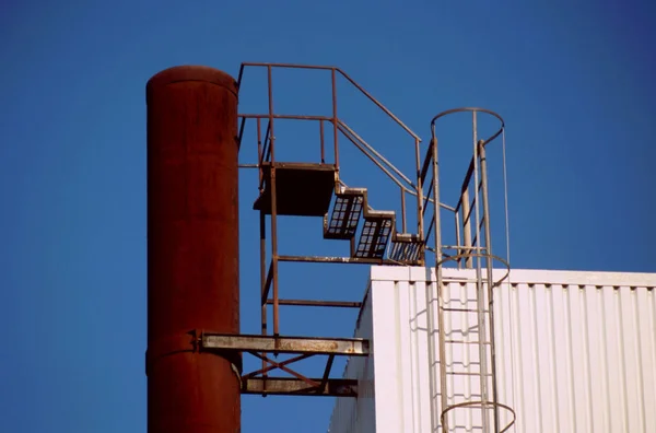 Disko Med Industriellt Förflutet — Stockfoto