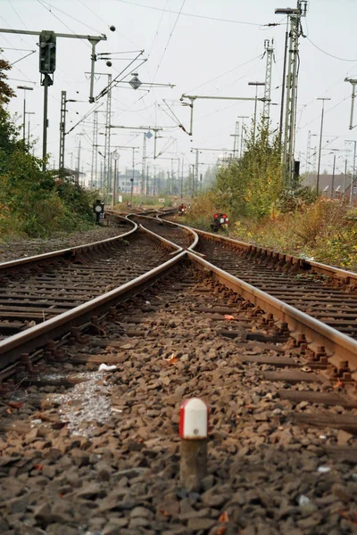 Nahaufnahme Des Bahnnetzes — Stockfoto