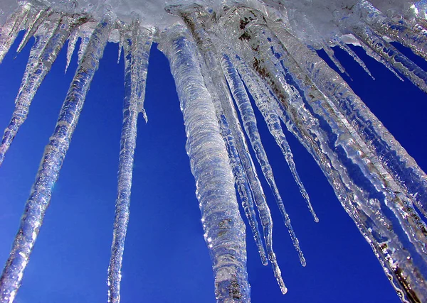 Blick Auf Eine Winterszene — Stockfoto