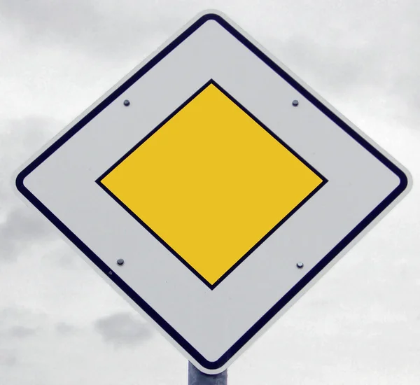 Close View Traffic Sign — Stock Photo, Image