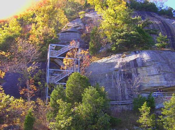 Chimney Rock Południowa Karolina Usa — Zdjęcie stockowe