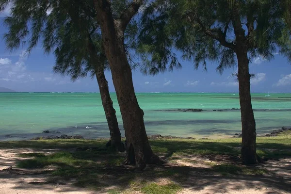 Vista Una Hermosa Costa Del Mar — Foto de Stock