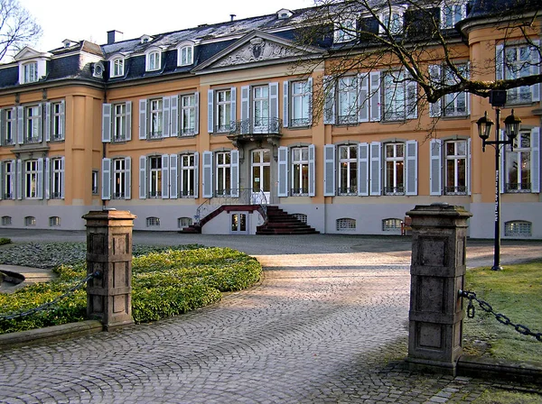 Castelo Morsbroich Leverkusen Nreceived Esta Manhã Uma Grande Atração Leverkusen — Fotografia de Stock