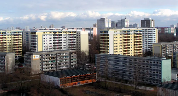 Vista Panorámica Majestuosa Ciudad Urbana — Foto de Stock