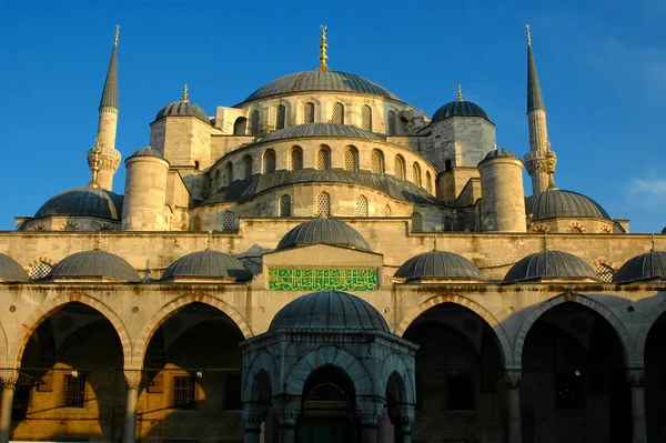 Μπλε Τζαμί Στην Κωνσταντινούπολη — Φωτογραφία Αρχείου