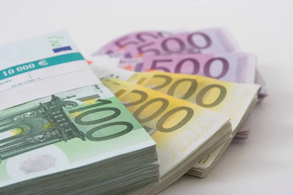 100 200 500 Bundels Geld Ver2 — Stockfoto