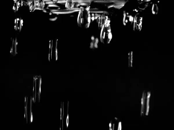 Liquid Water Drops Rain Drops — Stock Photo, Image