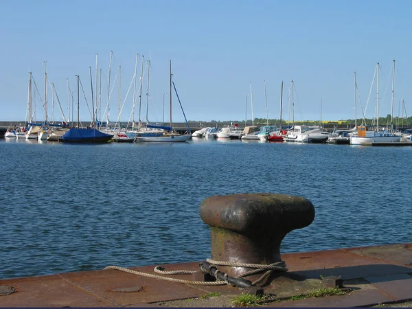 Stralsund Est Une Ville Hanséatique Sur Côte Baltique Allemande — Photo