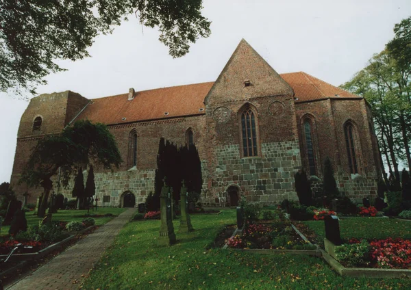 Vacker Utsikt Över Gamla Kyrkan — Stockfoto