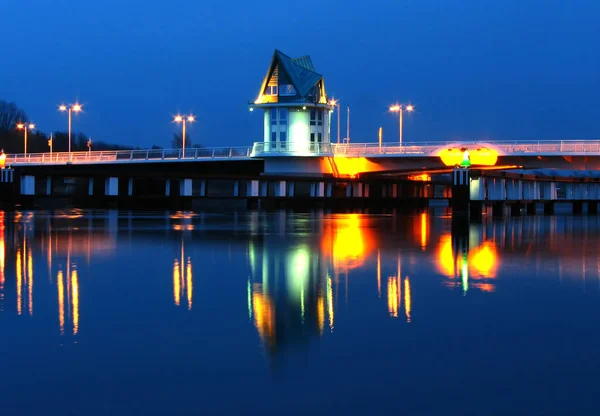 Vista Panorámica Arquitectura Del Puente — Foto de Stock