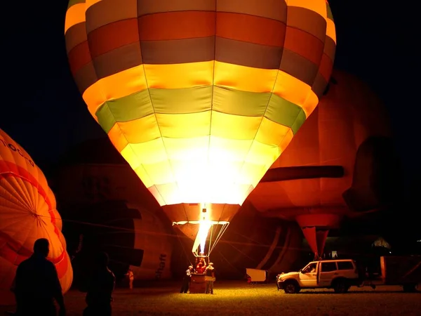 Horkovzdušný Balón Letecká Doprava — Stock fotografie