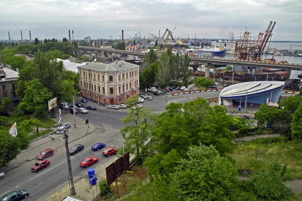 Живописный Вид Величественный Городской Город — стоковое фото