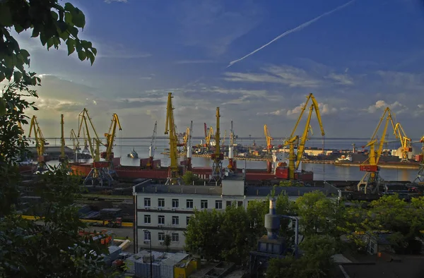 Vista Panorámica Majestuosa Ciudad Urbana — Foto de Stock