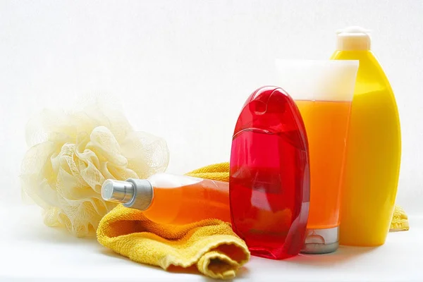 Produtos Para Bem Estar Higiene Pessoal — Fotografia de Stock