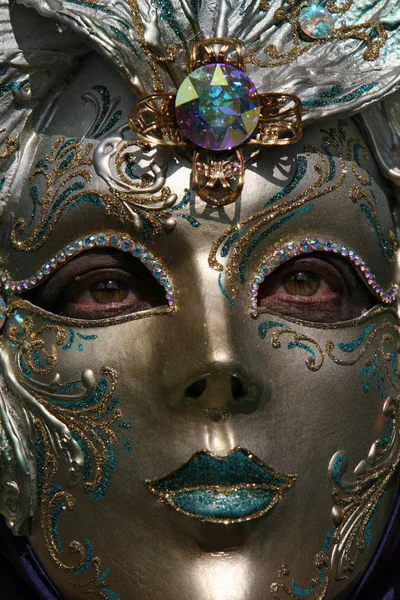Celebración Del Carnaval Venecia Italia —  Fotos de Stock
