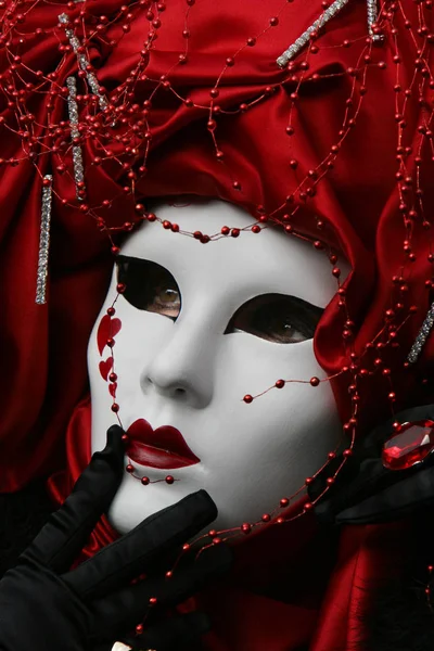 Maskerad Karneval Venedig Kostymer Face Mask — Stockfoto