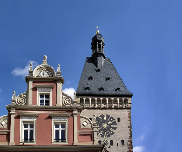 Malerischer Blick Auf Die Stadtfassaden — Stockfoto