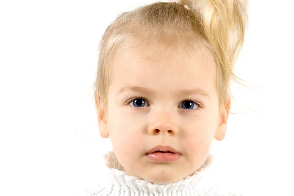 Ładny Portret Dziecka Szczęśliwa Koncepcja Dzieciństwa — Zdjęcie stockowe