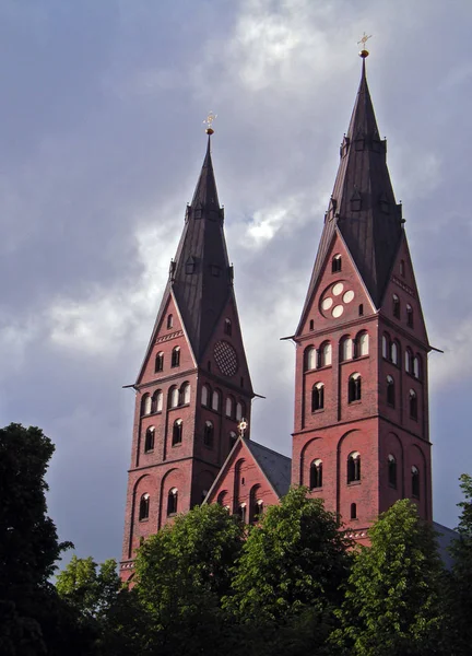 Erster Katholischer Kirchenbau Norddeutschland Nach Der Reformation — Stockfoto