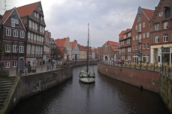 Один Старейших Городов Севере Германии Один Основателей Hanseatic — стоковое фото