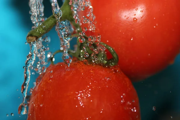 Tomates Frescos Rojos Maduros — Foto de Stock