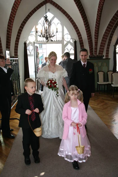Min Dotters Bröllop — Stockfoto