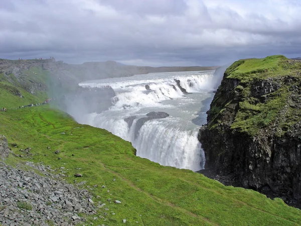 Fossefall Naturen Vassdrag – stockfoto