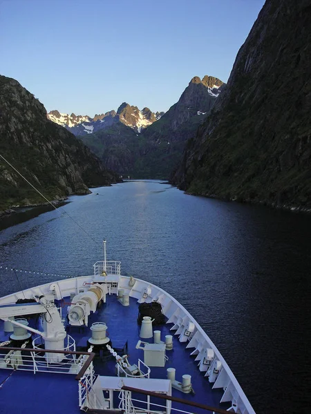 Liner Ship Sea Water Travel Trip — Stock Photo, Image