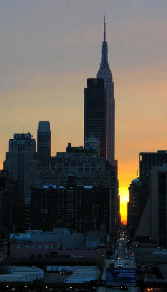 Scenic View Majestic Urban City — Stock Photo, Image