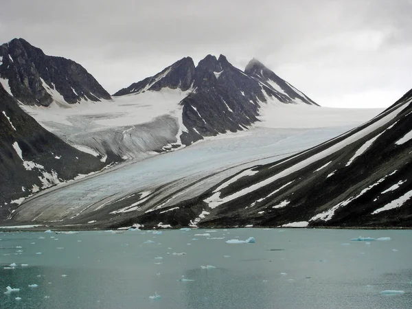 Amundsen Στο Spitsbergen — Φωτογραφία Αρχείου