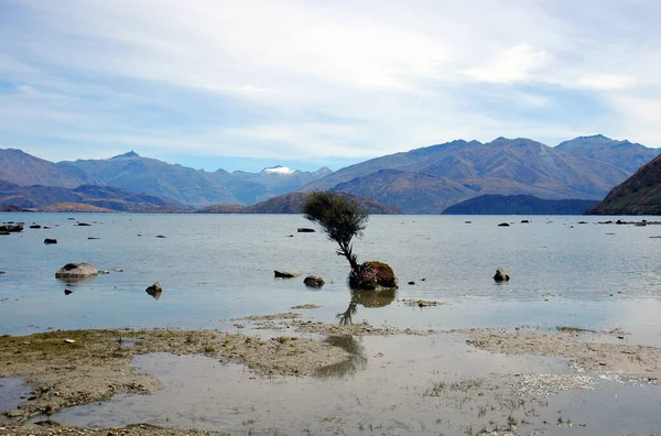 Λίμνη Wanaka Νέα Ζηλανδία — Φωτογραφία Αρχείου