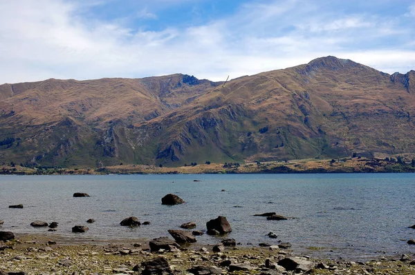 Lago Wanaka Nuova Zelanda — Foto Stock