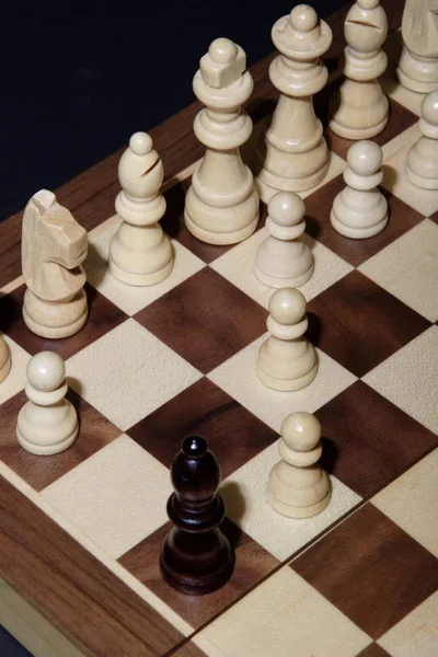 Chess Board Game Strategy Tactics — Stock Photo, Image