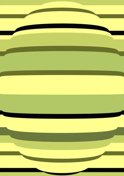 Абстрактный Фон Желтыми Зелеными Полосами — стоковое фото