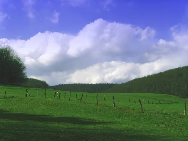 Bela Vista Paisagem Rural — Fotografia de Stock