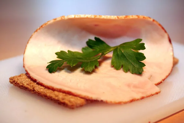 Crispbread Turkey Breast — Stock Photo, Image