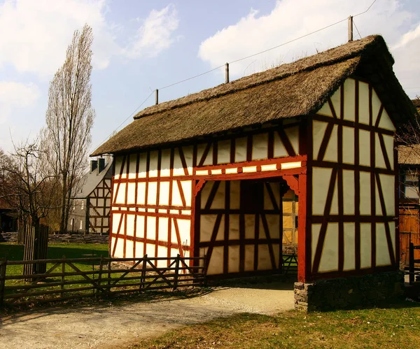 Olika Arkitektur Selektivt Fokus — Stockfoto